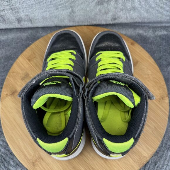 Nike SB Mogan Mid 2 Skate Shoes Youth Size 4.5Y Black Volt 645025-007 - Picture 5 of 9